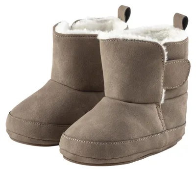 Productafbeelding van Sterntaler babyschoentjes, effen model – uniseks babyschoenen van kunstleer met klittenbandsluiting