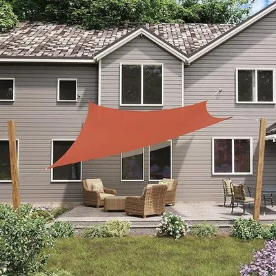 Produktbild von Schutz vor Sonne und Wind, UV-beständige Beschichtung, lüftiges 3 x 3 m Sonnensegel