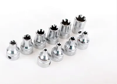 Immagine prodotto di Prese SALTUS 10 pezzi Prese Torx esterne da 3/8" Strumenti di avvitamento 51