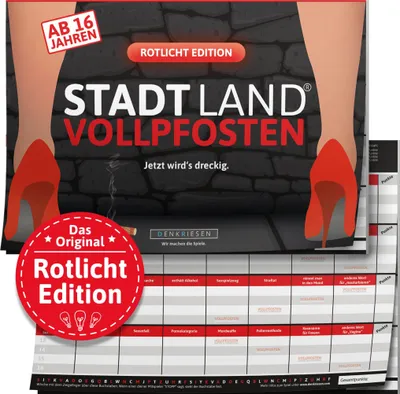 Obrázek produktu pro Stadt Land Vollpfosten® - Red Light Edition - Od 16 Let