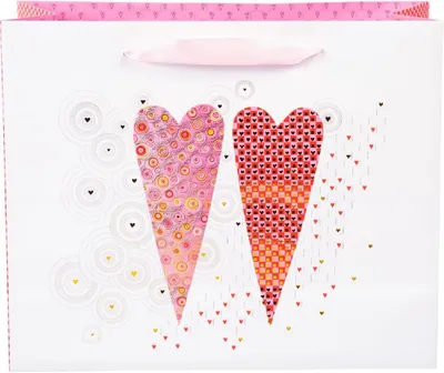 Produktbild von Goldbuch Geschenktasche 2 Hearts groß 27x10x33 cm