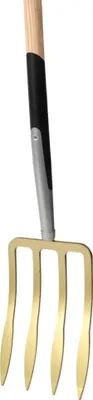 Produktbild von floraworld Spatengabel 190mm 4 Zinken mit Stiel