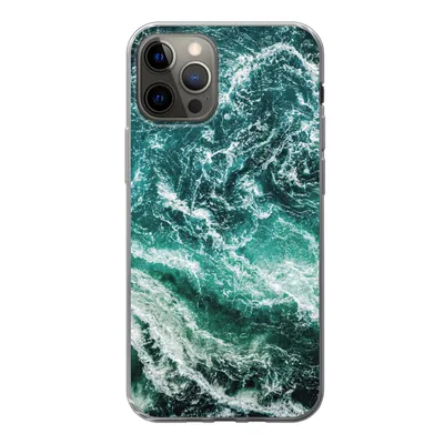Produktbild von MuchoWow® Handyhülle Schutzhülle Hülle für iPhone 13 Pro Marmor - Gemustert - Natursteine Silikon Softcase Handy Hülle - Handy-Tasche