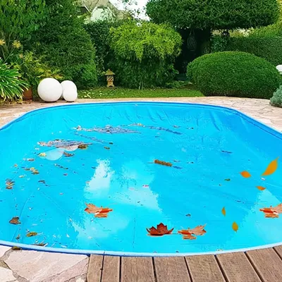 Produktbild von Haltbare Schwimmbadabdeckung aus Vinyl