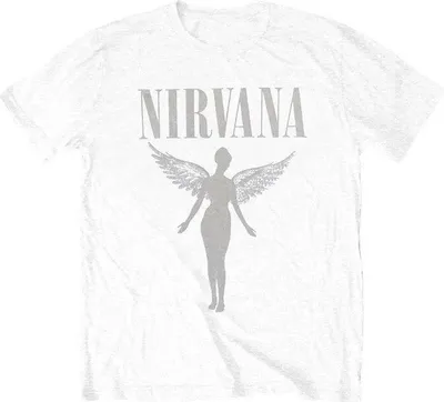 Produktbild von Nirvana In Utero Tour White S T-Shirt