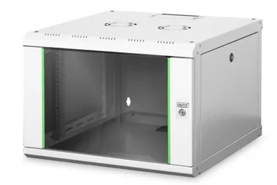 Produktbild von 483-mm-Wandschrank, 7 HE (grau, 7 Höheneinheiten, Retail)