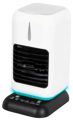 Produktbild von Ambiano Tischluftkühler mit LED, Timer, 3 Stufen & 450ml Tank