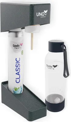 Produktbild von UNO Wassersprudler, nachhaltig und kompakt, kompatibel mit CO₂-Zylindern mit Drehgewinde
