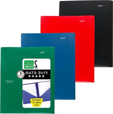 Productafbeelding van Documenthouders met stevige klemmen - Documenthouders voor kantoorgebruik - Organisatiehulpmiddel voor kantoorartikelen - Bureauorganizer met drie klemmen - Formaat: passend voor enveloppen - Kleuren: zwart, rood, groen, blauw.
