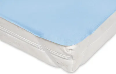 Obrázek produktu pro Voděodolný chránič matrace 70x140 cm modrý jersey