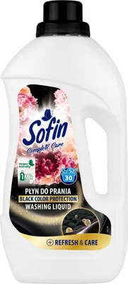 Zdjęcie produktu dla Sofin Płyn do Prania Black Czarny Kolor Ochrona Skuteczność Prania 1,5L