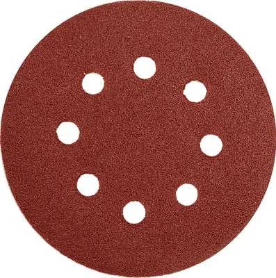 Immagine prodotto di Carta vetrata 125 mm P40 con fori 5 pezzi Velcro