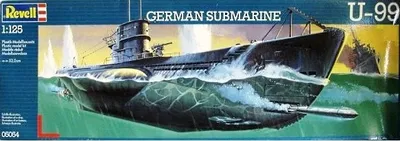 Produktbild von Revell 05054 German Submarine U-99 Modell Uboot Bausatz 1:125 in