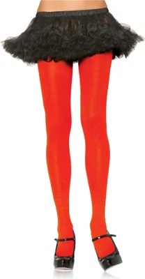Produktbild von Strumpfhose blickdicht rot, Größe:116/128