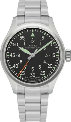 Image de Juste le temps Timex collection argent Waterbury - homme