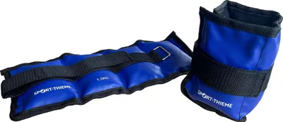 Produktbild von Sport-Thieme Gewichtsmanschetten "Allround", 1,5 kg, Schwarz-Blau