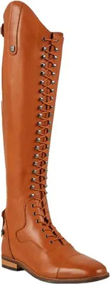 Produktbild von Premier Equine Maurizia Ladies Lace Front Tall Leather Riding Regular Reitstiefel Braun EU 41 Herren,Damen Braun EU 41