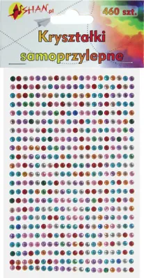 Image de Cristaux autocollants 460 pcs 4 mm Shan SK01