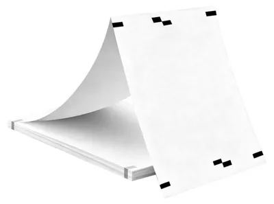 Zdjęcie produktu dla 100 arkuszy papieru termicznego do drukarki, format A4, wymiary 210 x 297 mm