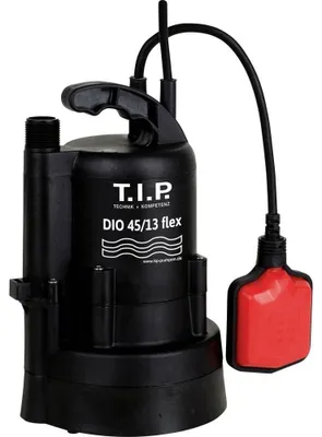 Obrázek produktu pro Čerpadlo pro sběr dešťové vody, ponorné čerpadlo, regulátor průtoku, 2700 litrů za hodinu, výtlak 13 metrů, 350 W