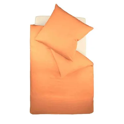 Zdjęcie produktu dla Pościel satynowa fleuresse Colours 200 x 220 cm + 2 szt. 80 x 80 cm Terra