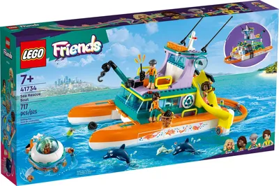 Zdjęcie produktu dla LEGO Friends 41734 Morska łódź ratunkowa