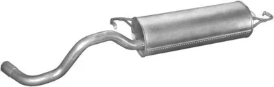 Produktbild von POLMO 30.244 Endschalldämpfer für VW Golf IV Schrägheck (1J1) Auspuff