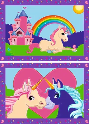 Produktbild von Bunte Einhornwelt Malen nach Zahlen Junior