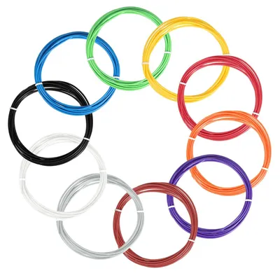 3D-Pen Filament Nachfüllungen, 10 Farben ABS 1,75 mm, 30 m