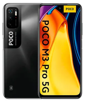 Produktbild von Xiaomi POCO M3 Pro 5G 4GB/64GB Schwarz (Power Black) Dual SIM