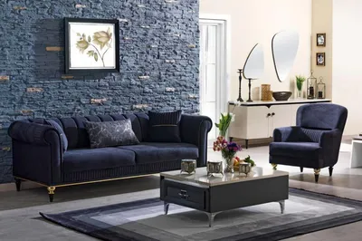 Produktbild von Couch Sofagarnitur Polstermöbel Sitzgruppe Wohnlandschaft Lounge Sofa 3+1