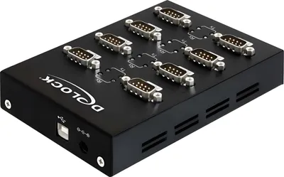 Image de DELOCK Hub série 8 ports 1x USB -> 8x D-Sub9 externe