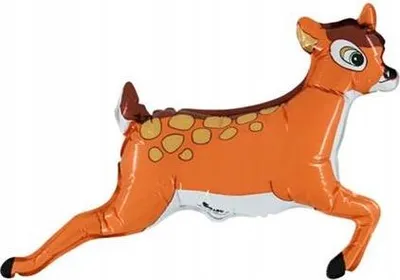 Immagine prodotto di Palloncino in foil "Cervo", 14 cm, 1 pz.