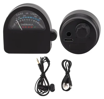 Wasserleckdetektor mit Kopfhörer, -60 dB Sonde, 13.000-fach Verstärkung