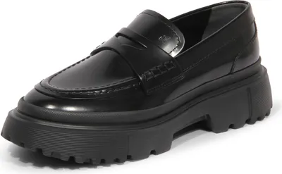 Produktbild von I0009 mocassino donna HOGAN H629 Frau Loafer schwarz