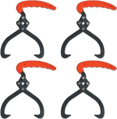 Produktbild von Holzzange mit PVC-Griff 4 Stk.