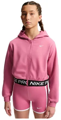 Immagine prodotto di Felpa con cappuccio Nike Nike Pro Fleece da Bambina