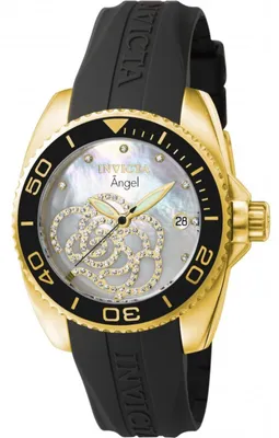 Immagine prodotto di Invicta Angel 0489 Orologio da donna - Movimento al quarzo - Acciaio inossidabile con quadrante madreperla - 38 mm