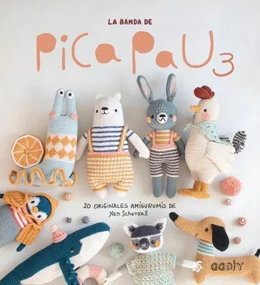Obrázek produktu pro Pica Pau 3: 20 originálních amigurumi od Yan Schenkel