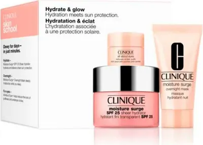 Zdjęcie produktu dla MOISTURE SURGE SPF25 LIGHT MOISTURIZING CREAM PUDEŁKO 3 szt