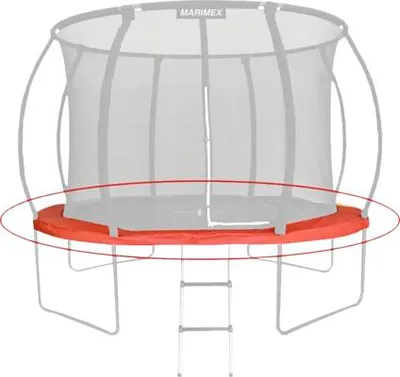Obrázok produktu pre Náhradný kryt pružín pre trampolínu Marimex Premium 305 cm červený