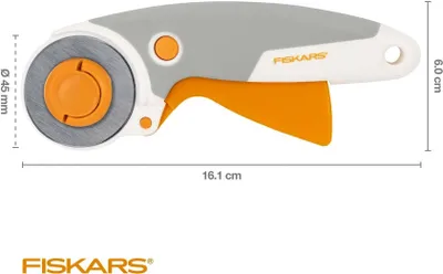 Image de Fiskars Easy Change Titanium couteau à rouler 45mm