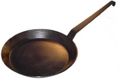 Produktbild von Eisenpfanne kaltgeschmiedet 36 cm