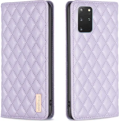 Obrázek produktu pro Galaxy S20 Plus Pouzdro, Elegantní Flip Kožené Pouzdro s Kapsami na Karty a Stojánkem pro Samsung Galaxy S20 Plus Fialová