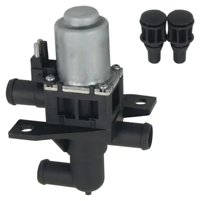 Produktbild von HVAC-Heizungsregelventil - Elektrisches Kühlmittel-Wasserventil - 3 Schlauchanschlüsse - OEM A0018300684 - Sprinter T1N, Vito W638, SL280/320/500/600 - 2001–2006