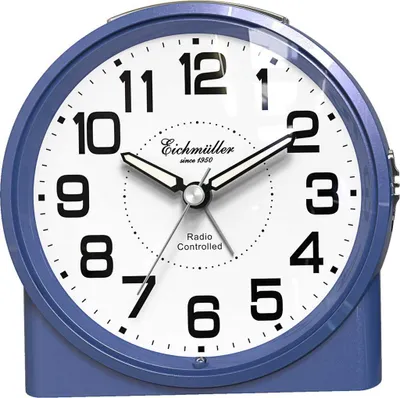 Produktbild von Eichmüller Funkwecker blau 9890-03  ablesbar