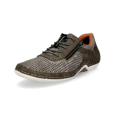 Produktbild von Rieker Herren Slipper braun grau