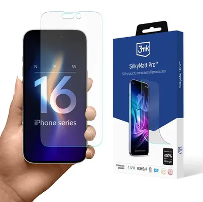 Obrázek produktu pro 3mk Silky Matt Pro - Matná ochranná fólie pro iPhone 16 Pro Max