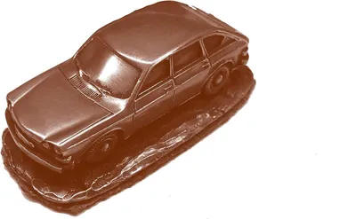 Produktbild von Schaalmodell Auto, Kupferoptik, 1:92, 3-5 cm, mit Filzboden