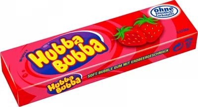 Produktbild von Hubba Bubba Strawberry 5er Pack
